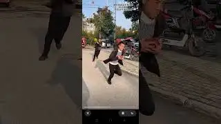 Hilarious ASMR Market Prank: Fake Fight for Free Food! 🤣🥢 | Asian Street Comedy