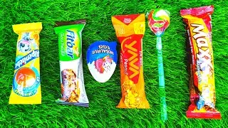 Satisfying Vidio ASMR Lollipos Candy And Giant Gummy Candy Cutting Vidio ASMR Opening Candy Vidio