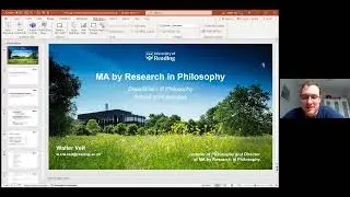 MA by Research in Philosophy at the University of Reading | Walter Veit Podcast #27