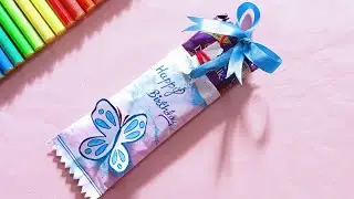 Chocolate Slider 😍🍫💖 DIY Chocolate Gift slider😍Birthday gift Ideas #giftideas #youtubepartner