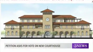 Petition for Aransas County to put the Courthouse before voters in November