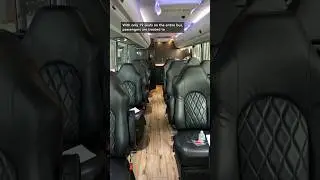 Most luxurious First Class bus in the US! NYC - Washington DC on the Jet Bus #shorts #bustravel