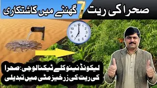 Magic or science? From Dead Desert Sand to Lush Green Soil