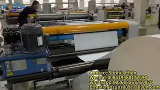 Front conveyor sheeter machine(with automatic lifting and finishing)-30gsm burger wrapping paper