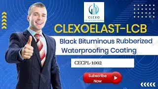 CLEXOELAST-LCB                                   BLACK BITUMINOUS RUBBERIZED WATERPROOFING COATING