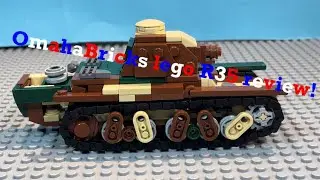 Omaha Bricks R35 Light tank | Lego review