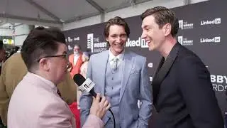 James & Oliver Phelps on the Red Carpet at the 28th Annual Webby Awards #Webbys