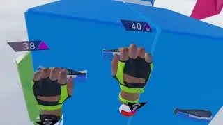 The Climb 2 Freestyle &ndash; Rotating blocks (Oculus Meta VR)