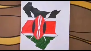 Kenya Map Easy Trick | How to Draw Kenya Map Easy | Drawing Ideas for beginners