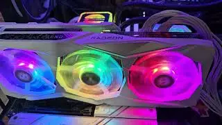 ASRock Radeon RX 7800 XT Steel Legend-Запуск