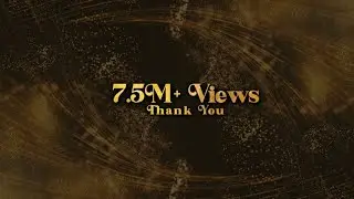 7.5M+ Views 👑 Congratulations 🎉 JRY Digital - Thank You for Support & Love!! ❤