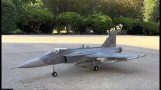 Flyfans 70mm JAS-39 Gripen Maiden flight