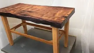 MegaCurl Coffee Table _ The Oldest wood in the World!