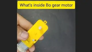 what's inside Bo gear motor #subscribe #like