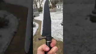 Forged to Finish Stealth Bowie Knife