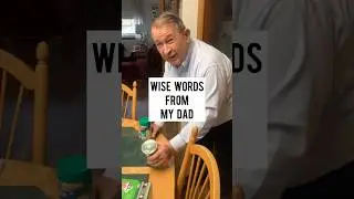 Father knows best! 🤣 #wisdom #dad  #family #quotes #advice