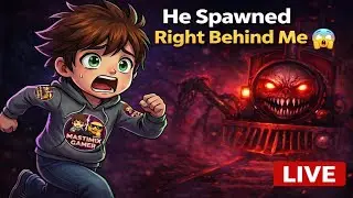 He Spawned Right Behind Me 😱 | Choo-Choo Charles LIVE #gaming #shortslive