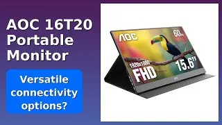 REVIEW (2025): AOC 16T20 Portable Monitor. ESSENTIAL details.