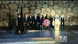 Obama visits Yad Vashem, Israel's official Holocaust memorial