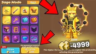 New *NARUTO SAGE MODE* Skin Event in BedWars?! 🤯 (Blockman GO)