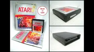Vintage ATARI 2600 Video Game - Raiders of the Lost Ark (1982)