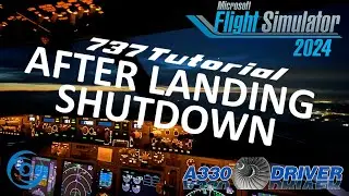 PMDG 737 Virtual Type Rating: After Landing, Shutdown, Securing the Aircraft | Real 737 Pilot