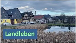 🇩🇪 Landleben bei Greiz: Neum&uuml;hle, Weise Elster, Nitschareuth. Сельская жизнь вокруг Грайца.