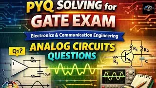 GATE ECE PYQ Analog Circuits Part-1 #gate2025 #gate #gateexam #gate2026 #pyq #analogcircuits #ece