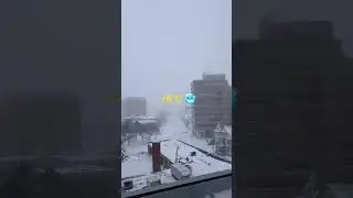 #chills #storm #snow #road #timelapse