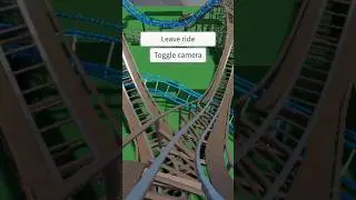 wooden coaster theme park tycoon 2 #themeparktycoon2 #rollercoaster