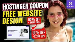 Hostinger Coupon Code 2026 | 90% OFF + FREE Website Design & Development (Limited Time) | Dua Lipa