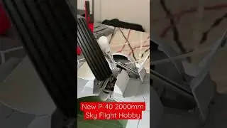 Sky Flight Hobby P-40 2000mm new Landing gear 🥰