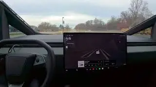 2025 Tesla CyberTruck Speed Test @CyberZaps 
