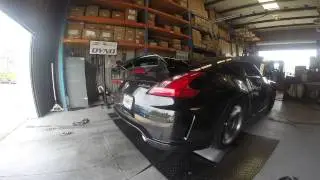 AAM S Line Exhaust on 2013 Nismo 370Z with HFC and Z1 Headers