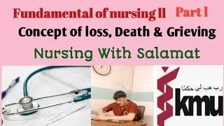 Concept of Loss Death and Grieving part l Fundamental of nursing ll in simple method #viral #health