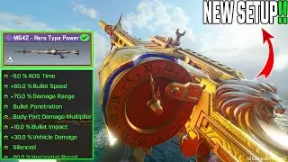 This MG42 Gunsmith Give Aimbot!! MG42 Loadout Are Meta in COD Mobile Season 6 (New Setup)
