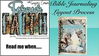 Forever Faith Bible Journaling | REMEMBER ME WHEN SERIES  |  #journaling #biblejournaling