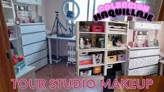 COLECCION MAQUILLAJE 💖 TOUR STUDIO MAKEUP 💖