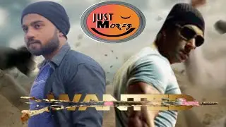 Wanted movie (navneet as salman khan)spoof acting/ just mozzz #justmozzz#action #acting