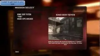 COD: Black Ops - How to unlock Zombie Maps (Easter Egg, tutorial, 3ARC unlock)