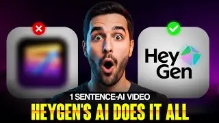 Я протестировал новый Avatar IV и Video Agent от HeyGen (ужасно реалистичный)