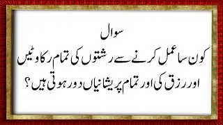 islamic paheliyan in urdu  | islamic qui/ans | General Knowledge Question and Answer part 304