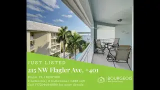 215 NW Flagler Ave #401, Stuart, FL 34994 - WATERFRONT CONDO