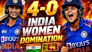 4-0 WHITEWASH 🔥 India Women Ka T20 Me MAHA DOMINATION 😱