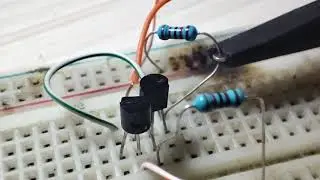 The simplest zero crossing detector circuit
