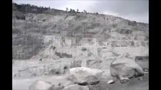 Rundtur ner i kalkgruvan i Pargas 7.6.2014