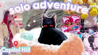 Solo Adventure | Cat Cafe, Retro Game Store, Glossier, and More! | Capitol Hill Seattle