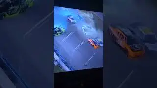BIG CRASH AT WORLD WIDE TECHNOLOGY RACEWAY FOR NU WAY 200 NASCAR XFINITY SERIES RACE AT ST LOUIS