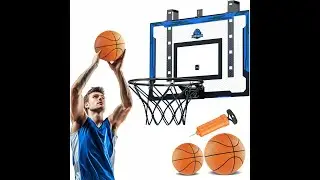 All-in-One Pro Basketball Hoop Set &ndash; Indoor/Outdoor Backboard with Balls #youtubeshorts #foryou #fyp