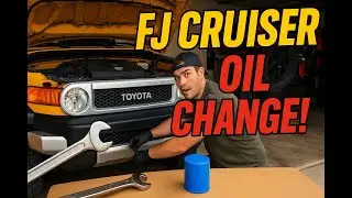 DIY Oil Change on My Toyota FJ Cruiser | Step-by-Step Guide